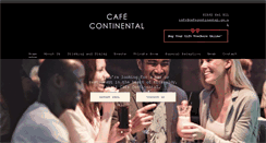 Desktop Screenshot of cafecontinental.co.uk